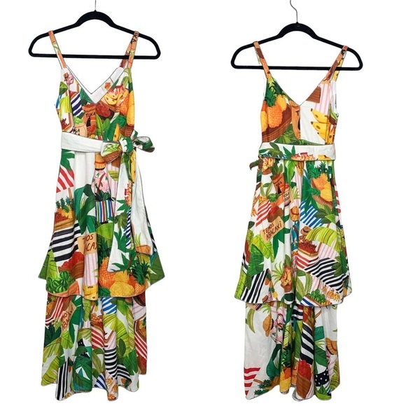 FARM Rio Tropical Fair Midi Dress - Picture 3 of 8